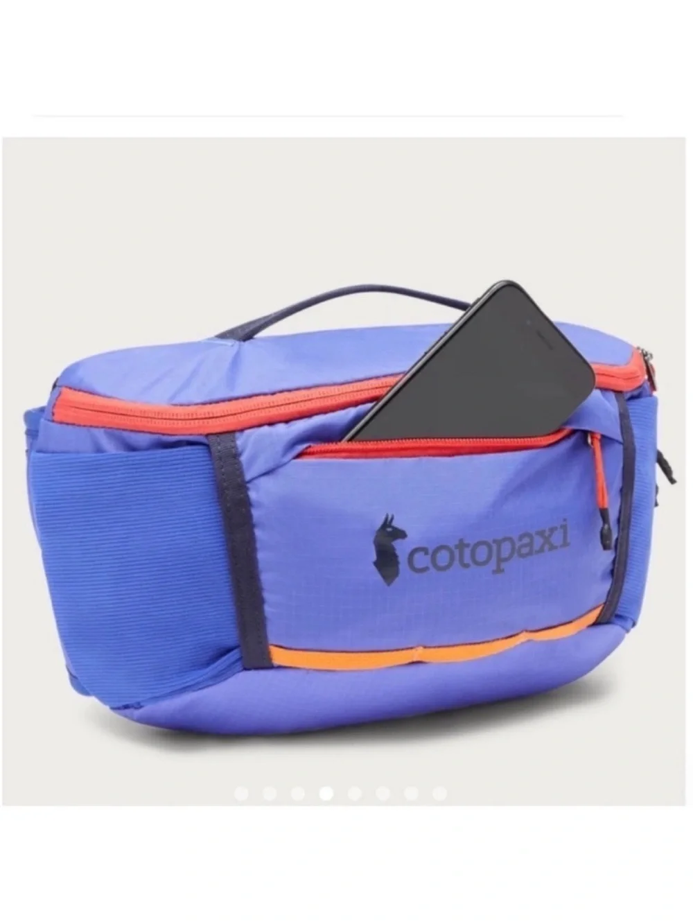 Cotopaxi Lagos 5L Hiking Hydration Hip Pack Purple Blue NWT Ventilated
